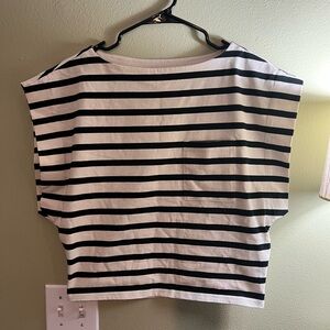 Striped j crew top